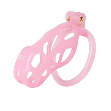 Ice Vision Pink Cobra Chastity Cage Type L